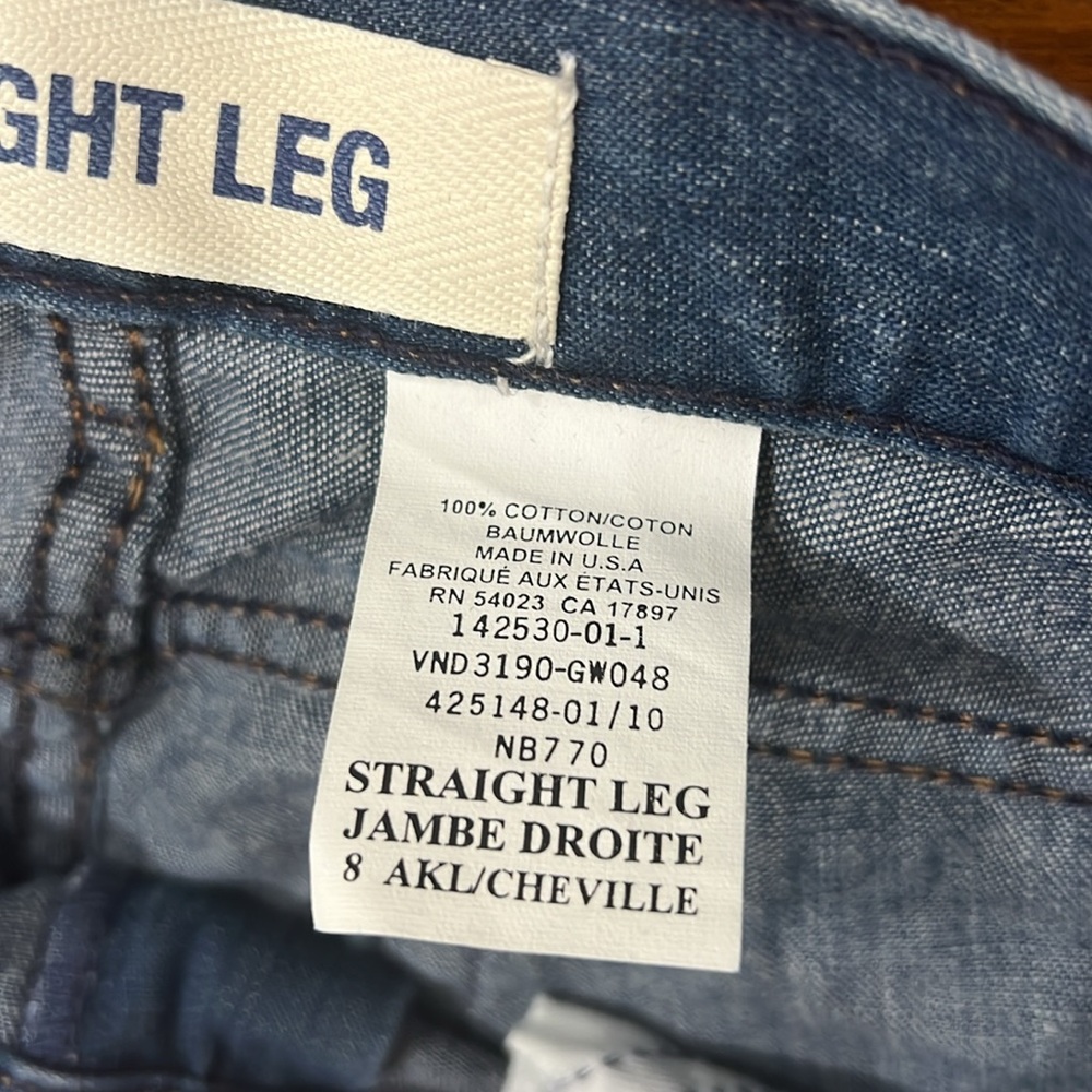 GAP Straight Leg Ankle Jeans - Picture 4 of 6